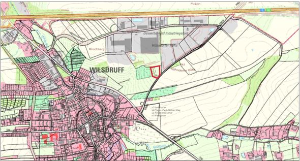 Ausschreibung Gewerbefläche GFl. 3 Hühndorfer Straße Bild 2.JPG